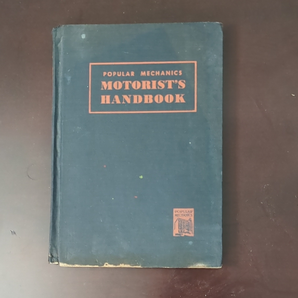Popular Mechanics Motorist's Handbook - Blue Cover